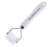 Taglia tortellini in Delrin 38mm, liscio, 3 quadri al giro, con manico in ABS.