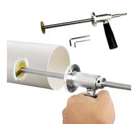 Taglia Tubi PVC Interno,Tagliatubi Regolabile per Tubi in PVC Interne | Accessorio Trapano Ergonomico Antiscivolo Per Idraulico E Riparazioni Domestiche Fai Da Te