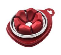 Taglia-uova in acciaio inox - tritatutto per insalata di uova, utensile da cucina con base antiscivolo, per colazione, feste, snack e preparazione del cibo