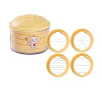 Taglia Uova Sode - Taglia Sodo | Sbuccia Uova Sode | Affetta Uova In Metallo 4 In 1 | Taglia Uova Sode Professionale | Tritatutto Di Precisione, Utensile Da Cucina Portatile Per Grattugiare Uova,