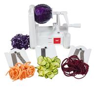 Taglia verdure blade spiralizer a manovella con lame intercambiabili