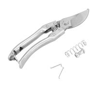 Taglia zoccoli di capra, cesoie per trottatori di maiale, pinze per unghie dei piedi di animali, utensile da taglio per tubi in filo metallico da giardino, per zoccoli di pecora, (Argento)