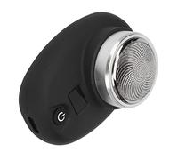 Tagliabarba Elettrico, Display a LED Tagliabarba Senza Fili Impermeabile Ad Alta Potenza e Basso Rumore Copertura Antipolvere Ricaricabile Tramite USB per (Nero satinato)