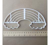 Tagliabiscotti Gigante A Forma Di Nuvola Arcobaleno Grande Jumbo