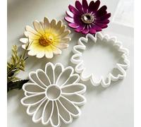 Tagliabiscotti in argilla a forma di fiore, stampo in argilla polimerica per piccoli piatti decorativi, perfetto per decorazioni per la casa in stile rustico, bohémien e naturale, ideale per la primav