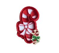 Tagliabiscotti.it - Tagliabiscotti Bastoncino di zucchero - Cookies cutter - Stampo per creare biscotti o decorazioni torte in pasta di zucchero - 8cm x 5cm x1,2cm