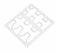 Tagliabiscotti per Recinzione in Legno, Stampo da Taglio per Stampa di Recinzione in Plastica Fondente per Fondente Fai da Te, Pasta di Gomma, Argilla Polimerica, Decorazione del Bordo della Torta, St