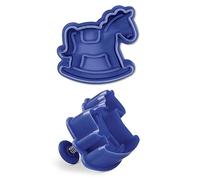 Tagliabiscotto a espulsione Neonato - Cavallo a Dondolo - 5cm