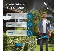 Tagliabordi a batteria KS CST-20V