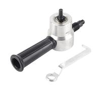 Tagliabordi Doppia Testa per Lamiere Metallo, Tagliarotondo con Chiave, Acciaio e ABS Resistente - Alta Durezza, Stabile e Facile da Usare, Per Taglio Metalli e Lavorazioni