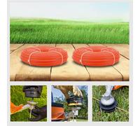 Tagliabordi in nylon a basso rumore 200m linea 1 6mm per una cura del prato como