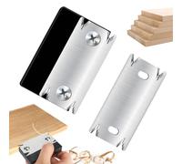 Tagliabordi Legno, Tagliabordi per la Lavorazione del Legno/PVC/ABS con 1 Lama di Ricambio, Bordatrice Manuale Portatile, Pialla per Impiallacciatura, Antiscivolo Pialla a Mano