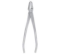 Tagliabordi per bonsai in acciaio inox, attrezzi da giardinaggio per piante grasse e piante d’appartamento, potatore a forma concava con impugnature ergonomiche, attrezzatura per