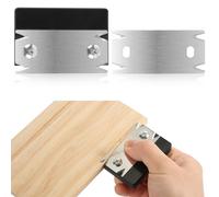 Tagliabordi per la Lavorazione del Legno, Portatile Taglierina per Bordi Manuale con 1 Lama di Ricambio Antiscivolo Pialla a Mano per Legno PVC ABS Melamina Bordatrice per Impiallacciatura