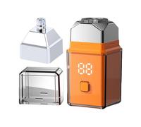 Tagliabordi Per Uomo, Rasoio Elettrico Da Viaggio Impermeabile Con Display Digitale, Accessorio Cura Personale Per Viaggi Casa Auto Doccia Naso Quotidiani