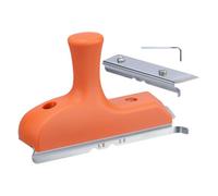 Tagliabordi, pialla manuale di precisione in ABS per diritti, curve e | Raschietto per bordi angolari, per impiallacciature in PVC, lavorazione del legno e falegnameria