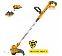Tagliabordi Telescopico a Batteria INGCO + Batteria 20V 2 Ah Litio + Caricatore