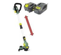 Tagliabordi Telescopico A Testa Rotante 90° Con Manico Estensibile 120cm 20v - 230hz