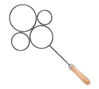 Tagliabottiglie - Dispositivo rotondo per il riscaldamento del vetro, telaio ad anello, percorso di taglio stabile, strumento di vetro fine per sessioni di riparazione fai da te, progetti di panchina