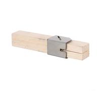 Tagliabottiglie in plastica per uso portatile, realizzato in legno e metallo, strumento fai da te per trasformare bottiglie in corde, soluzione ecologica
