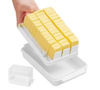 Tagliaburro Affettatrice - per Conservazione Burro con Coperchio,Contenitore Rimovibile Per Formaggio Accessorio Da Cucina Multifunzionale Per Picnic E Campeggio