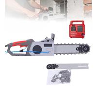 Tagliacalcestruzzo Ad Acqua, Se-ga A Catena Diamantata 5800W Con Pompa Acqua, Profondità 35cm, 6000 Giri/Min, 3 Catene Per Calcestruzzo, Acciaio, Marmo, Piastrelle(35cm,1*blade)