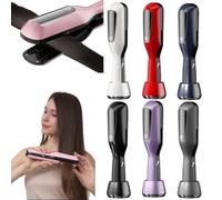 Tagliacapelli 2 in 1 per rimozione doppie punte, Tagliacapelli senza fili con luce blu per riparare doppie punte secche, danneggiate e fragili trattamento per donna (G)