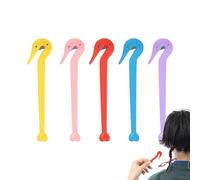 Tagliacapelli - 5 pezzi per rimuovere i legami per capelli, strumento veloce e sicuro, strumento per la rimozione della corda, accessorio per capelli per bambini, ragazze, donne, acconciatura