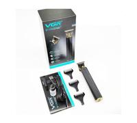 TAGLIACAPELLI BARBA A BATTERIA RICARICABILE ELETTRICA CON LAMA A T UOMO VGR V-17