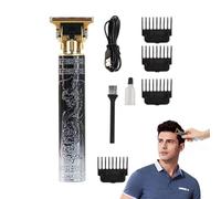 Tagliacapelli da parrucchiere a batteria, Tagliacapelli da uomo - Strumenti professionali per tagliare i capelli, Kit per toelettatura da uomo, Tagliacapelli retrò ricaricabile per uomo, donna e bambi