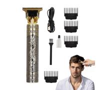 Tagliacapelli da parrucchiere a batteria, Tagliacapelli da uomo - Strumenti professionali per tagliare i capelli, Kit per toelettatura da uomo, Tagliacapelli retrò ricaricabile per uomo, donna e bambi