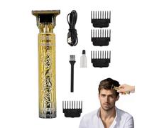 Tagliacapelli da parrucchiere a batteria, Tagliacapelli da uomo - Strumenti professionali per tagliare i capelli, Kit per toelettatura da uomo, Tagliacapelli retrò ricaricabile per uomo, donna e bambi
