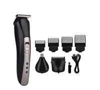 Tagliacapelli da uomo, 3 in 1 Barbiere Ricaricabile Tagliacapelli Naso Trimmer Rasoio Barba Rasoio Uomo Rasatura Macchina da barba 4 Limite Pettini Taglio di Capelli Toelettatura