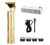 Tagliacapelli da uomo | Kit per tagliare i capelli USB Zero Gapped T Bla-des | Tagliacapelli elettrico senza fili ricaricabile da uomo | Rasoio da barba con 4 pettini limite per famiglie e barbieri