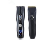 Tagliacapelli da uomo, regolabile, professionale, elettrico, per toelettatura viso, corpo completo, inguine, pubico