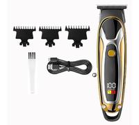 Tagliacapelli da uomo, speciale ad alta velocità, professionale, tagliacapelli elettrico, display LCD HD, a basso rumore