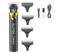 Tagliacapelli da uomo, tagliacapelli professionale T9 Macchina per taglio di capelli senza fili Macchina per taglio di capelli ricaricabile tagliacapelli calvo da barbiere trimmer per uomo