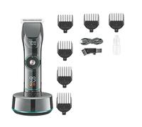 Tagliacapelli da uomo, tagliacapelli professionale tagliacapelli regolabile macchina per tagliare i capelli ricaricabile base di ricarica regolabile