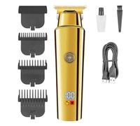 Tagliacapelli da uomo, tagliacapelli ricaricabile per tagliacapelli senza fili Taglio di capelli elettrico Testa calva Zero Macchina da taglio