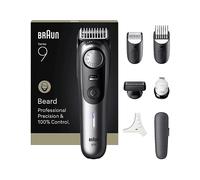Braun BeardTrimmer 9 80789785 regolabarba CA/Batteria 20 2 cm Bagnato e secco Grigio