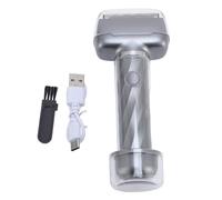 Tagliacapelli elettrico alternativo a forma di martello Tagliacapelli portatile lavabile Tagliacapelli elettrico in miniatura per i viaggi (Grigio)