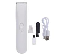 Tagliacapelli Elettrico per Unghie per Animali Domestici, Tagliacapelli Silenzioso per Cani e Gatti, con Pettine, Forbici in Acciaio Inossidabile, Luce LED, Tagliacapelli