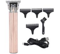 Tagliacapelli elettrico professionale ricaricabile con lama in acciaio al carbonio per uomo donna uso domestico include 4 pettini limite cavo USB spazzola
