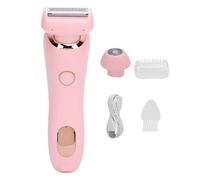 Tagliacapelli elettrico SIWOTED Dispositivo di depilazione elettrico 800mAh Tagliacapelli donna per donne sotto le ascelle per tutto il corpo (Rosa)