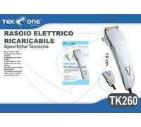 Tagliacapelli Elettrico TeKone Tk260 Professionale Rasoio Barba Pettini
