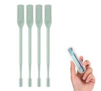 Tagliacapelli nasale 2 in 1 per uomini e donne, 2025 nuovo coltello per peli del naso a doppio lato, strumento portatile per la rimozione dei peli delle narici, taglio dei peli del naso a 360° e