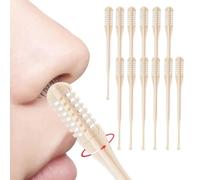 Tagliacapelli nasale 2 in 1, rotante a 360°, con raccoglitore per orecchie, coltello per peli del naso a doppia faccia, strumento portatile per la rimozione dei peli delle narici, per uomini e donne