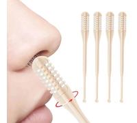 Tagliacapelli nasale 2 in 1, rotante a 360°, con raccoglitore per orecchie, coltello per peli del naso a doppia faccia, strumento portatile per la rimozione dei peli delle narici, per uomini e donne