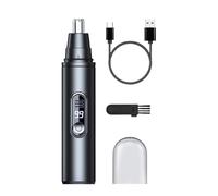 Tagliacapelli Nasale Elettrico | Taglianaso Ricaricabile USB | Tascabile Silenzioso Strumento di Cura con Spazzola per la Pulizia per Casa, Viaggio, Adulti, Adolescenti, Donne