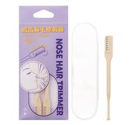 Tagliacapelli naso - Tagliacapelli manuale 2 in 1, tagliacapelli portatile con contenitore | facile strumento di toelettatura per naso, orecchio, baffi, pulizia